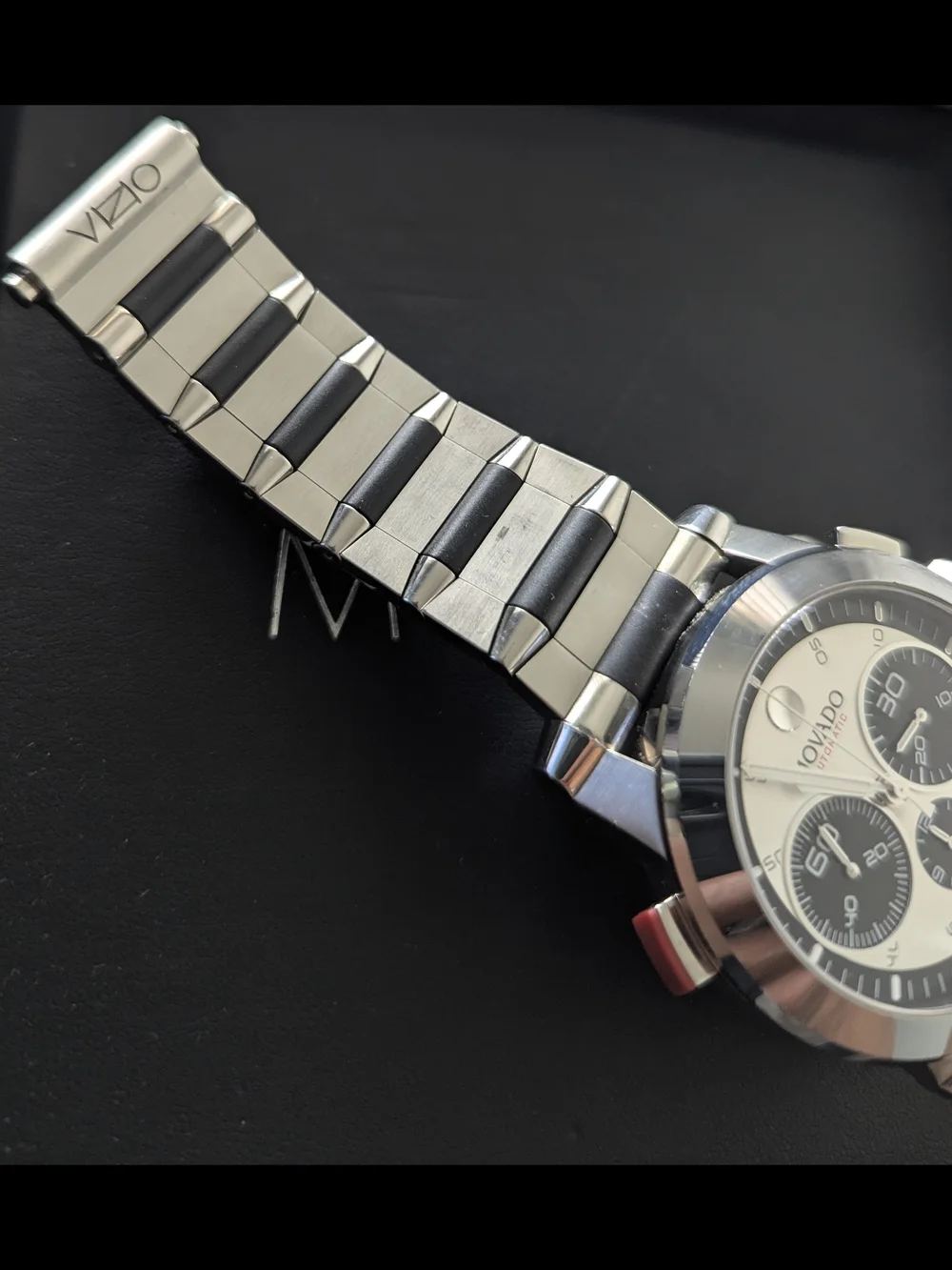 Movado Watch Mens Automatic RED LABEL VIZIO $5995